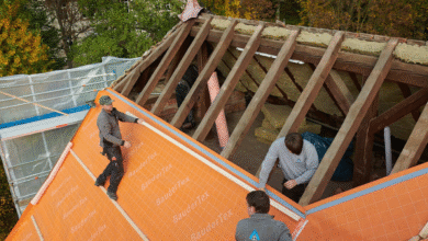 Aufsparrendämmung Aufbau Traufe