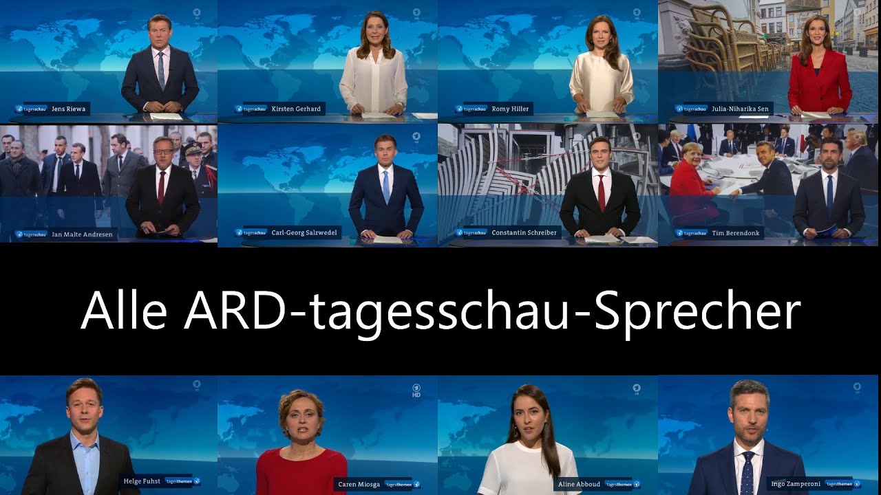 Introduction to Tagesschau Sprecher