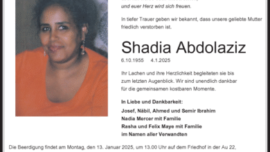 Todesanzeigen Aktuell 2025